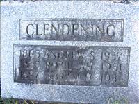 Clendening, Andrew S. and Rozillah and Abram O
